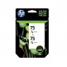 CR293BL - HP - Cartucho de tinta 75