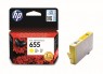 CZ112A - HP - Cartucho de tinta 655 amarelo DeskJet Ink Advantage 3520 4620 5520 6520.