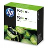 D8J47AE - HP - Cartucho de tinta 920XL preto Officejet 6500