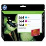 E5Y63FC - HP - Cartucho de tinta 564 ciano magenta amarelo