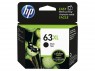 F6U64AN - HP - Cartucho de tinta 63XL preto