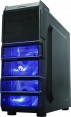 Bizon-LB - Outros - Gabinete Gamer 3GB sem fonte Preto com LED Azul PC Yes