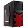 HTX008E06S - Outros - Gabinete Gamer 3B sem Fonte Pretp/Vermelho G-Fire