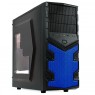 HTX008L06S - Outros - Gabinete Gamer 3B sem Fonte Preto/Azul G-Fire