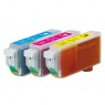 INK3-CLI526TRI - - Cartucho de tinta ciano, magenta, amarelo