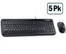 5MH-00007 - Microsoft - Kit Teclado e Mouse USB Óptico