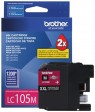 LC-105M - Brother - Cartucho de tinta LC105M magenta MFCJ4510DW