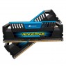 CMY8GX3M2A1600C9B - Outros - Memória 8GB DDR3 1600MHz Vengeance Azul Corsair