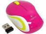 910-003653 - Logitech - Mini Mouse Sem Fio M187 Rosa