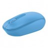 U7Z-00055 - Microsoft - Mouse Sem Fio Azul Turquesa com 3 Botões