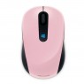 43U-00030 - Microsoft - Mouse sem fio BlueTrack 4 botões Rosa