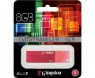 KC-U688G-4C1R - Kingston - Pen Drive 8GB USB 2.0 Custom Metalic DTSE Vermelho