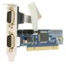 7898937710283 - Naxos - Placa Serial PCI 2 Seriais DB09m 8cm
