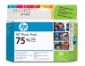 Q8847AL - HP - Cartucho de tinta 75 preto