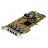 ST4000PEXPSE - StarTech.com - Placa de rede RTL8111E Quad 2000 Mbit/s PCI-E