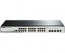 DGS-1510-28P - D-Link - Switch 28 Portas Gigabit PoE Smart Pro 10G 2SFP + Stackable