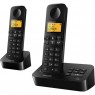 D2152B/BR - Philips - Telefone sem Fio Bivolt 550mAh com Secretaria Eletrônica com Ramal