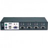 TK-423K - Outros - Chaveador KVM USB PS/2 com 4 Portas, Áudio e 4x Cabos KVM Inclusos TRENDnet