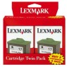 TPANZ03 - Lexmark - Cartucho de tinta Twinpack preto Z13 Z23 Z25 Z33 Z35 Z35le Z511 Z513 Z515 Z517 Z603 Z605 Z611