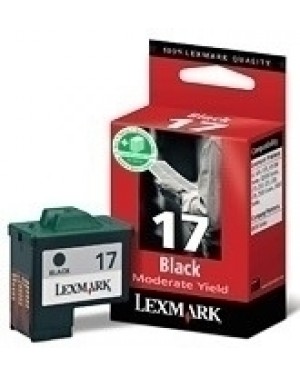 010NX217B - Lexmark - Cartucho de tinta No.17 preto X75/X1150/X1110/X74/X1130/X1180/X1170/X2250/X2240/X2