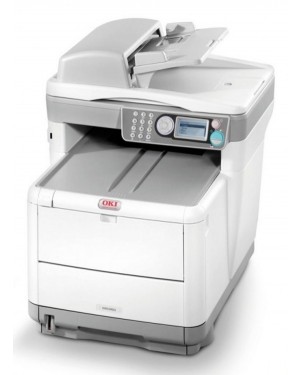 01265301 - OKI - Impressora multifuncional MC360 laser colorida 20 ppm A4 com rede