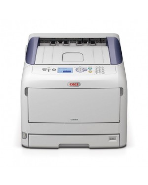 01328601 - OKI - Impressora laser C822n colorida 23 ppm A3 com rede