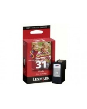 018C0031B - Lexmark - Cartucho de tinta No.31 preto