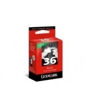 018C2130B - Lexmark - Cartucho de tinta No.36 preto