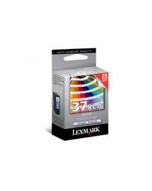 018C2200E - Lexmark - Cartucho de tinta #37XLA ciano magenta amarelo X3650 X4650 X6650 X5650 X6675 Z2420