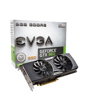 02G-P4-2966-KR - Outros - Placa de Vídeo GeForce 900NVIDIA PCIe 2GB 128b DDR5 DVI/HDMI EVGA