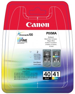 0615B036 - Canon - Cartucho de tinta PG-40 preto PIXMA iP1600 iP1700 iP1800 iP2600 MP150 MP160 MP170 MP180 MP
