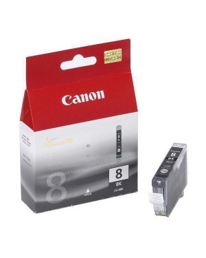 0620B029 - Canon - Cartucho de tinta CLI-8 preto PIXMA iP4200/iP5200/ MP500/MP530/MP800/MP800R/MP830.