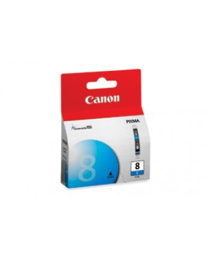 0621B002 - Canon - Cartucho de tinta CLI-8C ciano PIXMA iP3300; iP3500; iP4200; iP4200 Refurbished; iP4300; iP