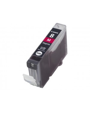 0622B001 - Canon - Cartucho de tinta CLI-8M magenta PIXMA iP3300 iP3500 iP4200 iP4300 iP4500 iP5200 iP5200R iP66