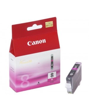 0622B026 - Canon - Cartucho de tinta CLI-8M magenta Pixma iP3300 iP4300 MP800 MX700