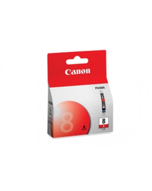 0626B002 - Canon - Cartucho de tinta CLI-8R vermelho PIXMA Pro9000; Pro9000 Mark II; II Refurbished; Refurbished.