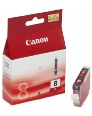 0626B006 - Canon - Cartucho de tinta CLI-8R vermelho