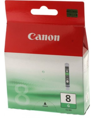 0627B007 - Canon - Cartucho de tinta CLI-8 verde