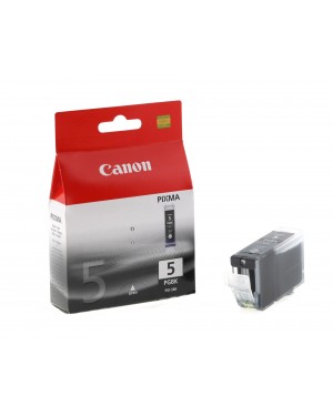 0628B001 - Canon - Cartucho de tinta PGI-5 preto PIXMA iP3300 iP3500 iP4200 iP4300 iP4500 iP5200 iP5200R MP50