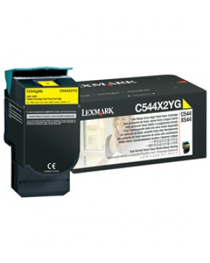 0C544X2YG - Lexmark - Toner amarelo