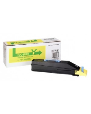 0T2KAANL - KYOCERA - Toner TK-880Y amarelo FSC8500DN