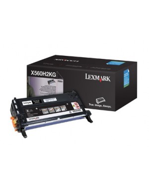 0X560H2KG - Lexmark - Toner X560 preto