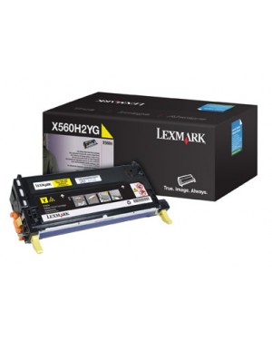 0X560H2YG - Lexmark - Toner X560 amarelo