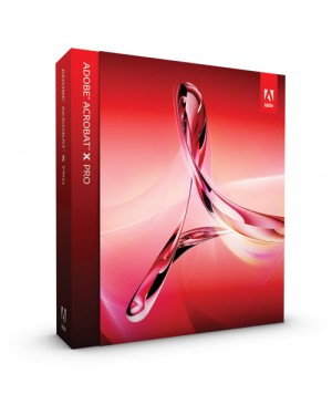 10004467AD01A24 - Adobe - Software/Licença Acrobat X Pro, Gold Support 24/7, Lv 1, En