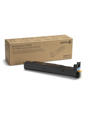 106R01317 - Xerox - Toner Cartucho ciano WorkCentre 6400