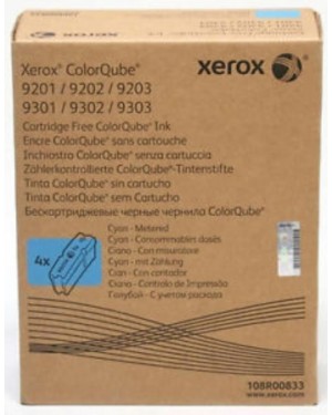 108R00833 - Xerox - Cartucho de tinta ciano ColorQube 9201 9202 9203 9301 9302 9303