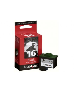 10N0016 - Lexmark - Cartucho de tinta preto cinzento Z601 Z602 Z603 Z605 Z515 Z517 Z612 Z615 Z13 Z23 Z25 Z33 Z35