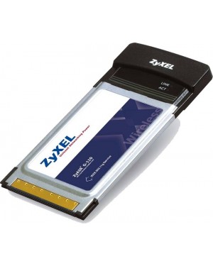110202.0110 - ZyXEL - Placa de rede Wireless 54 Mbit/s CardBus