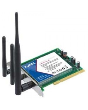 110602G0370 - ZyXEL - Placa de rede Wireless 300 Mbit/s PCI