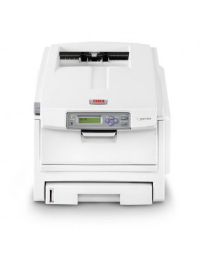 1212801 - OKI - Impressora laser C5750dn colorida 32 ppm A4 com rede